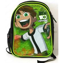 Ben10 Kabartmalı Yeşil İlkokul Çantası BOÇAN6207