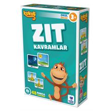 Kukuli Zıt Kavramlar 3+  (Okul Öncesi - 48 Parça)
