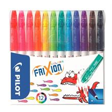 Pilot Frixion Colors 12 li Paket Silinebilir Keçeli Kalem