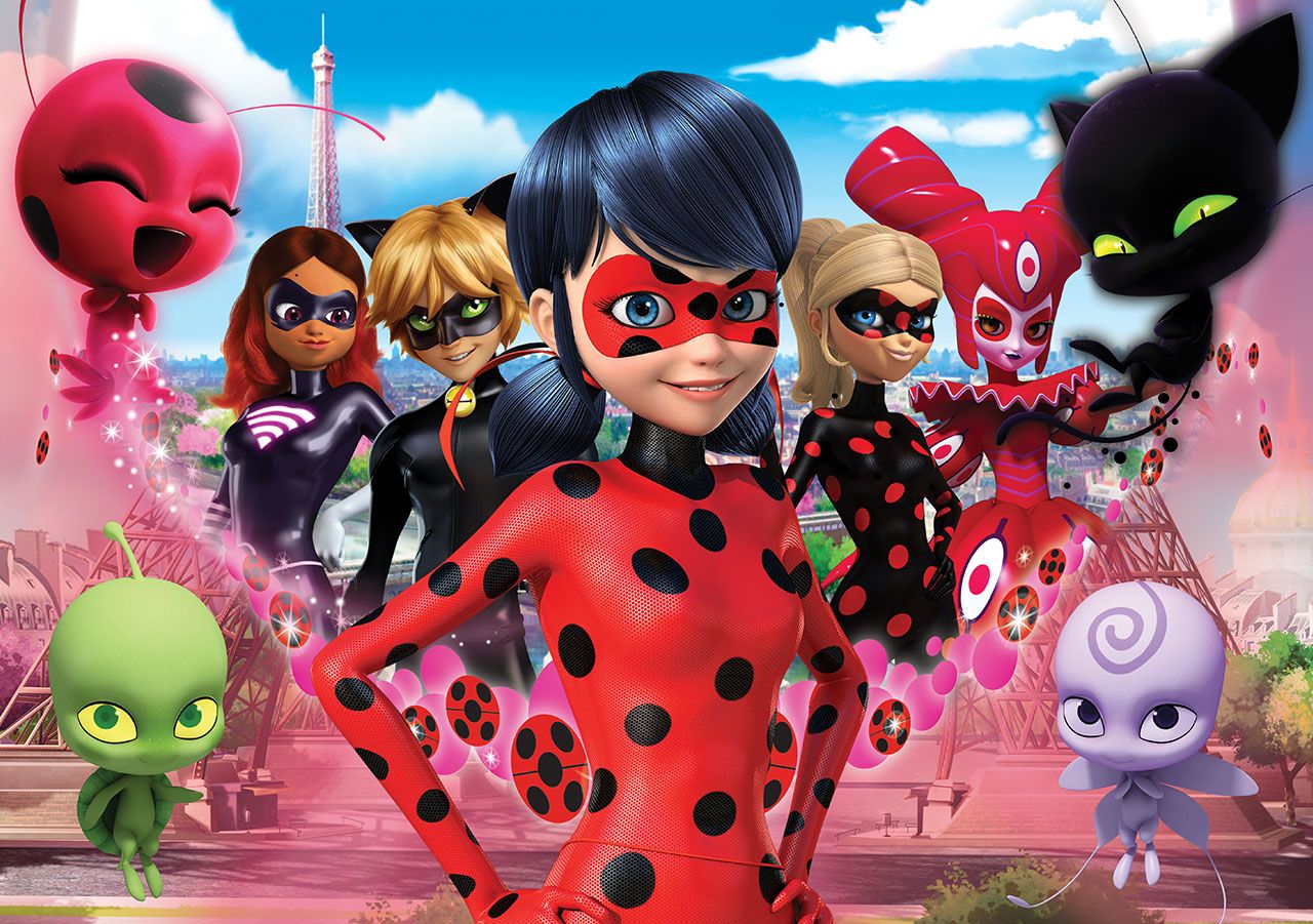 Ks Games Miraculous Ladybug 200 Parça Çocuk Puzzle - LD113