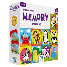 CA Games 5041 Memory Hayvanlar - 48 Parça Hafıza Kartı
