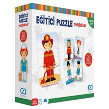 CA Games 36 Parça Meslekler Eğitici Puzzle - 5030