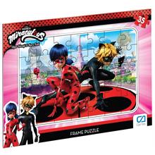 CA Games 35 Parça Miraculous Frame Puzzle - 5020