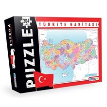 Blue Focus Türkiye Haritası 204 Parça Kutulu Puzzle (BF049)