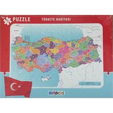 Blue Focus 72 Parça Çerçeveli Türkiye Haritası Puzzle BF090