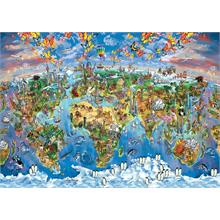 Art Puzzle 260 Parça Dünyadan Renkler Puzzle (48x34 Cm)