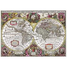 Trefl 2000 Parça Dünya Haritası 1630 Puzzle - 27095