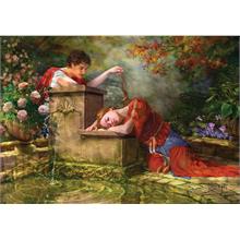 KS Games 3000 Parça While She Was Waiting Puzzle - Drazenka Kimpel