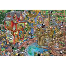 KS Games 2000 Parça Pontcheffs Harbour Puzzle - Steve Skelton