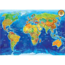 KS Games Dünya Siyasi Haritası 1500 Parça Puzzle - Adrian Chesterman