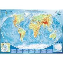 Trefl 4000 Parça Dünya Büyük Fiziksel Haritası Puzzle - 45007