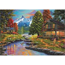 Art 2000 Parça İki Yaka Bir Orman Puzzle - 4575