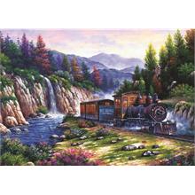 Art 1000 Parça 4233 Trenle Yolculuk Puzzle