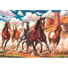 Art 1000 Parça Vadide Dörtnala Koşan Atlar Puzzle - 4224