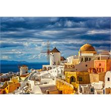 Castorland 500 Parça Puzzle Oia Santorini Manzarası