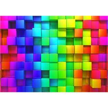 Nova 1000 Parça 3D Gökkuşağı Renkli Kutular Puzzle