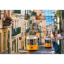Castorland 1000 Parça Lizbon Tramvayları Portekiz Puzzle