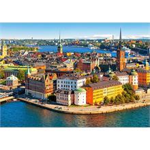 Castorland 500 Parça Tarihi Stockholm Görünümü Puzzle