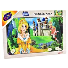 PlayWood 20 Parça Prenses Arya ve Peri Ahşap Eğitici Puzzle