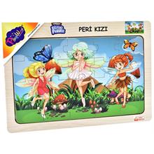 PlayWood Peri Kızları 20 Parçalık Ahşap Eğitici Puzzle