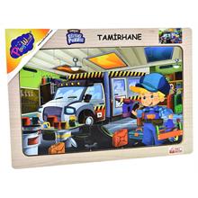 PlayWood Minik Tamirci 20 Parça Ahşap Frame Puzzle