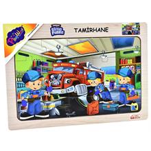 PlayWood Tamie Atölyesi 20 Parça Ahşap Frame Puzzle