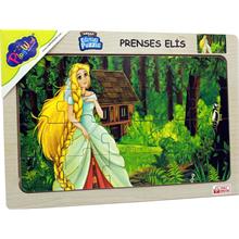 PlayWood Sarışın Prenses Ormanda - 20 Parça Ahşap Yapboz
