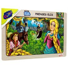PlayWood 20 Parça Prens ve Prenses Elis Ahşap Eğitici Puzzle