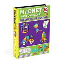 Magnetiq Akıl Oyunları Eğlenceli Parçalar - 46 Manyetik Parça