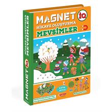Magnetiq Mevsimler Hikaye Oluşturma - Manyetik Eğitici Oyun