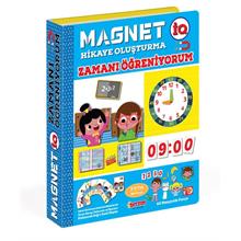 Magnetiq Zamanı Öğreniyorum Hikaye Oluşturma - Manyetik Eğitici Oyun