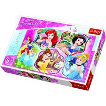 Trefl 100 Parça Çekici Prensesler Puzzle