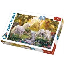 Trefl 100 Parça Gizli Bahçe - Unicorn Puzzle