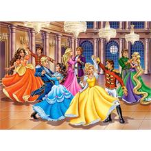 Castorland 120 Parça Çocuk Puzzle - Prenseslerin Balosu - Kız Çocuk
