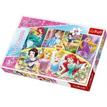 Trefl Prensesler Büyülü Anılar - 24 Parça Maxi Çocuk Puzzle (Kız Çocuk)