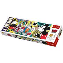 Trefl 500 Parça Efsanevi Mickey Mouse Panorama Puzzle