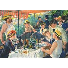 Trefl 1000 Parça Puzzle - Tekne Gezisinde Akşam Yemeği Puzzle - Pierre Auguste Renoir