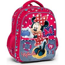 Minnie Mouse Selfice - Kırmızı Kız Çocuk İlkokul Çantası - 73170