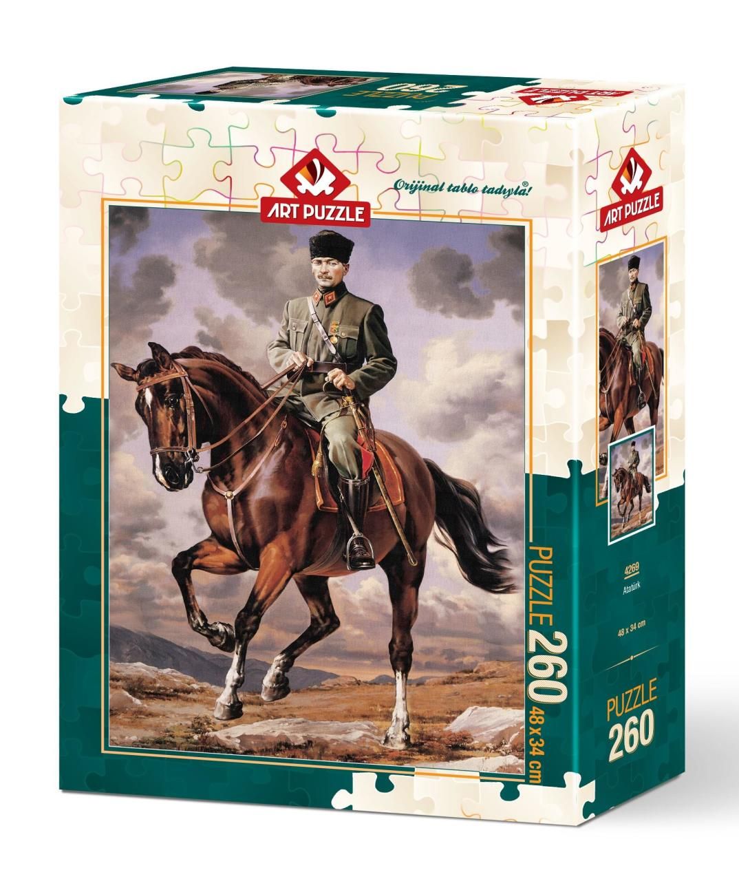 Art Puzzle Ataturk 260 Parca Puzzle