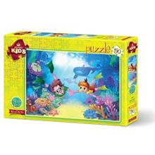Art Kids 4499 - 50 Parça Dalgıç Çocuklar Puzzle