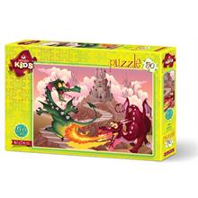 Art Puzzle Kids 50 Parça Ejderhalar Çocuk Yapboz