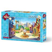 Art Kids 100 Parça Kedi Kasabası Çocuk Puzzle (6-8 Yaş)