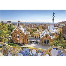 Educa 1000 Parça Park Güell den Barcelona Görünümü Puzzle
