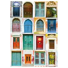 Nova Puzzle 1000 Parça Venedik Kapıları Kolaj Puzzle