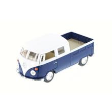 Mavi 1963 Volkswagen Pickup 1:34 Metal Çekbırak Araba