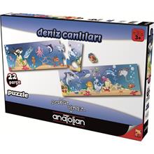 Anatolian 22 Parça Deniz Canlıları Çocuk Puzzle