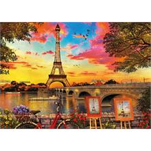 Educa 3000 Parça Paris te Günbatımı Puzzle