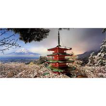 Educa 3000 Parça Fuji Dağı Panoramik Puzzle 18013