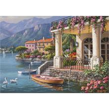 Anatolian 3000 Parça Körfezdeki Villa Puzzle - 4915