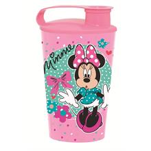 Minnie Mouse Lisanslı 340 ml Kapaklı Pembe Bardak - Kız Çocuk